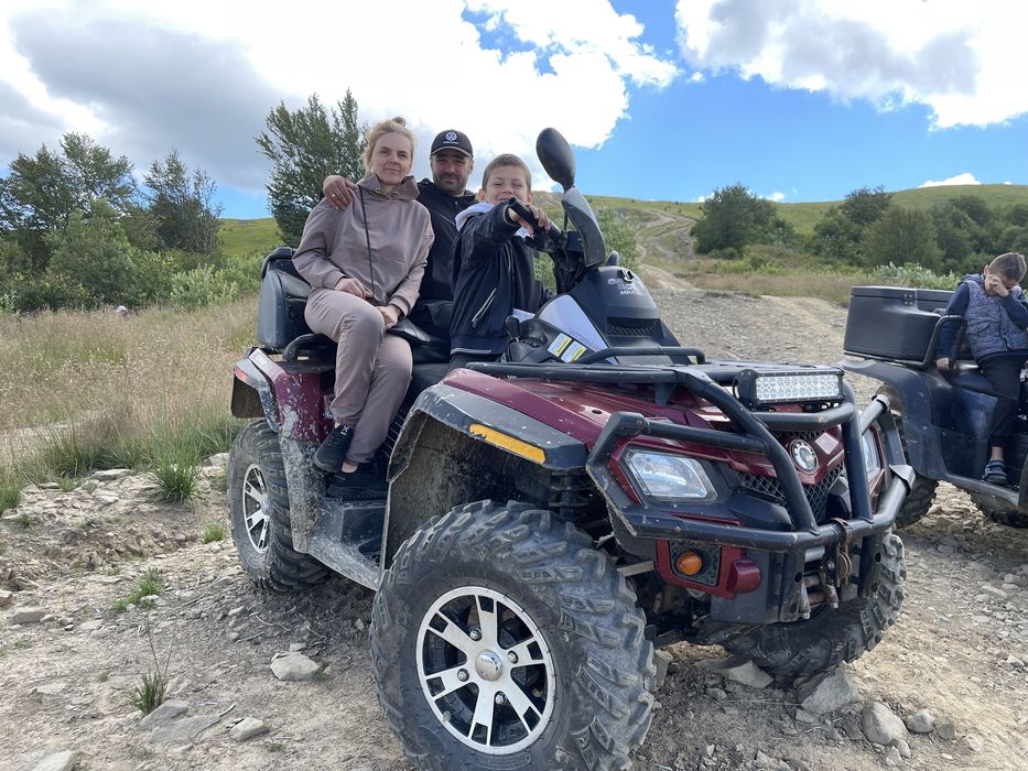 Прокат квадриків. Квадроциклів. Подорожі по горах.екскурсії