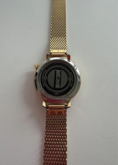 Relogio Just Cavalli dourado