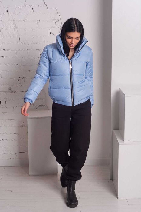 Куртка жіноча, осінь-зима, р. 42-60 (Блакитна 008). Є 12 кольорів.