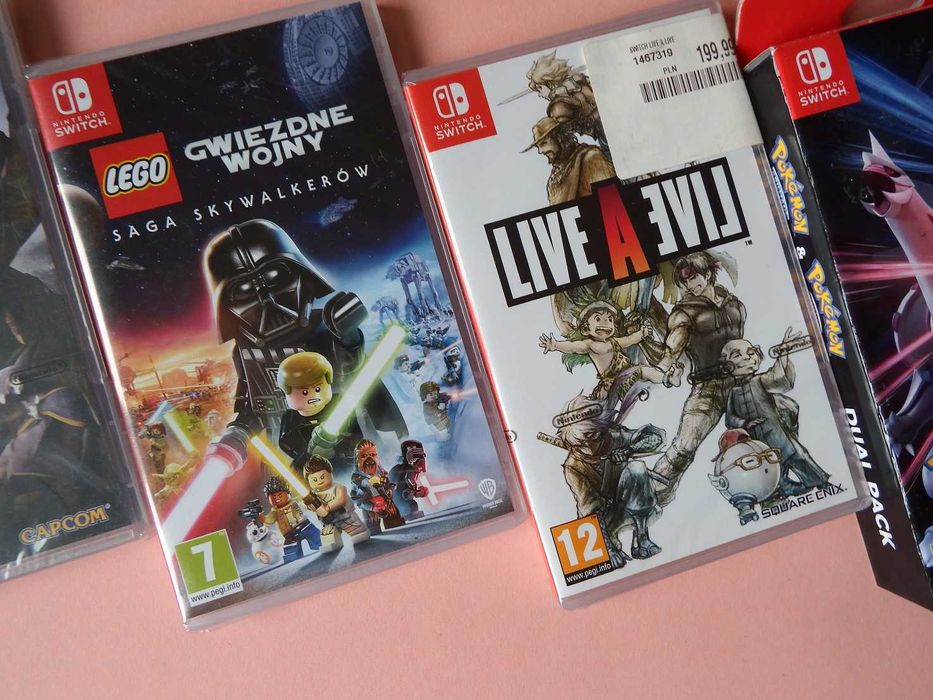 NINTENDO SWITCH LEGO Skywalker Saga PL zafoliowana Switch gry