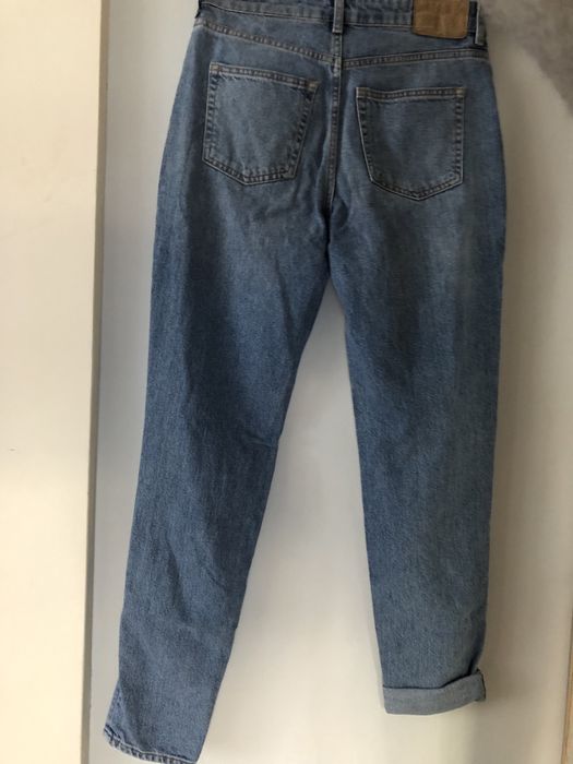 Mom jeans h&m 36 z krysztalkami