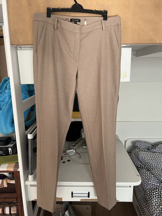 more&more штани на кожен день брюки зі стрілками «HEDY» кольору Camel