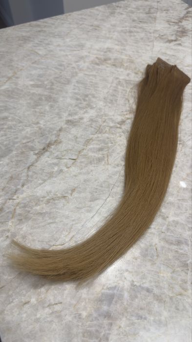 Włosy na taśmie 52 cm (20 kanapek) miodowy blond