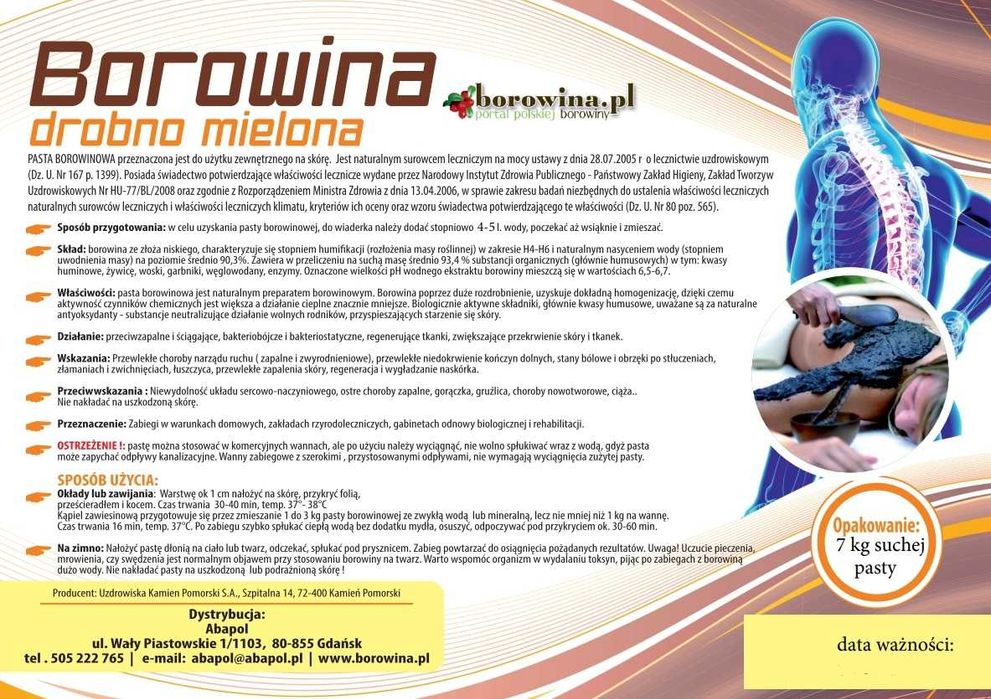 Borowina pasta borowinowa na 10kg pasty dla gołębi gołąb