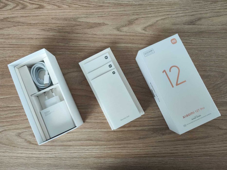 Xiaomi 12T Pro 8/256GB Black - stan idealny