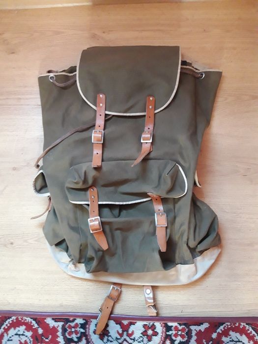 Plecak vintage  PRL - NOWY -unikat