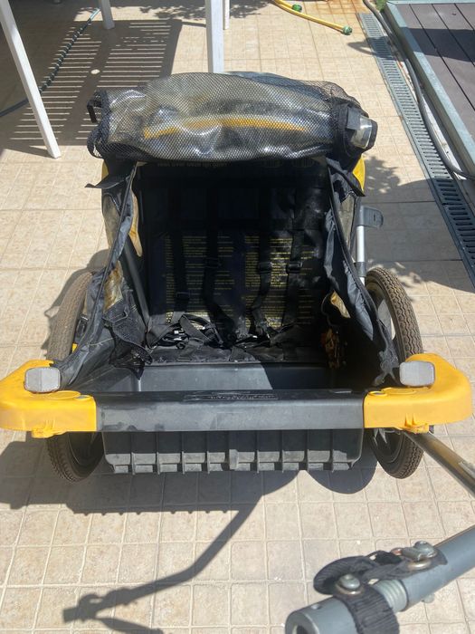 (Riquexó) Reboque para bicicleta para crianças