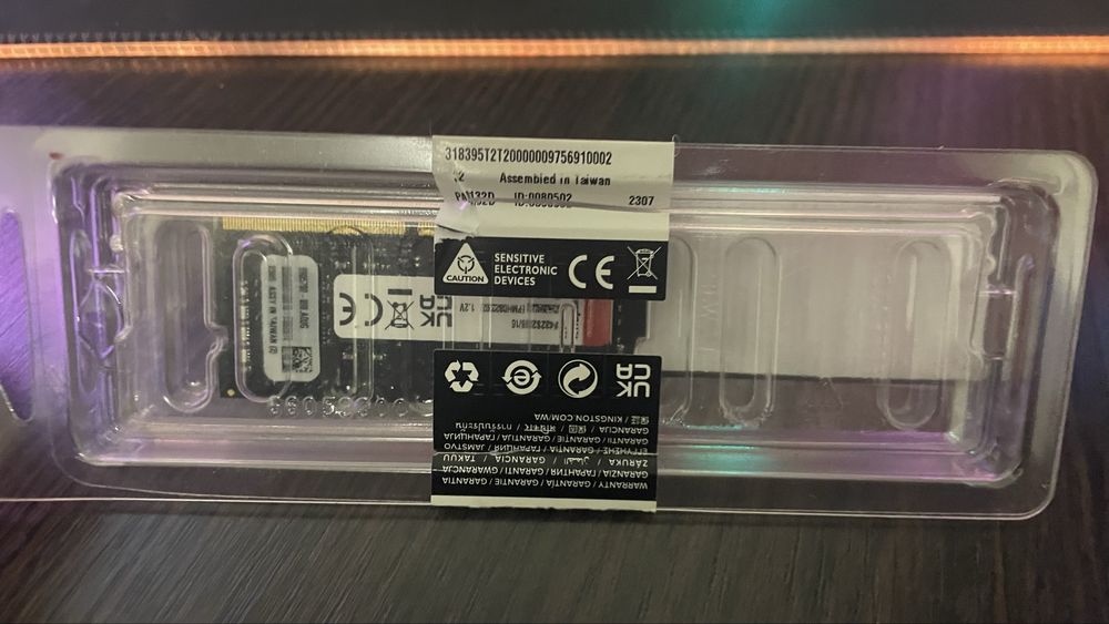 Оперативна памʼять для ноутбука SODIM DDR4 16GB