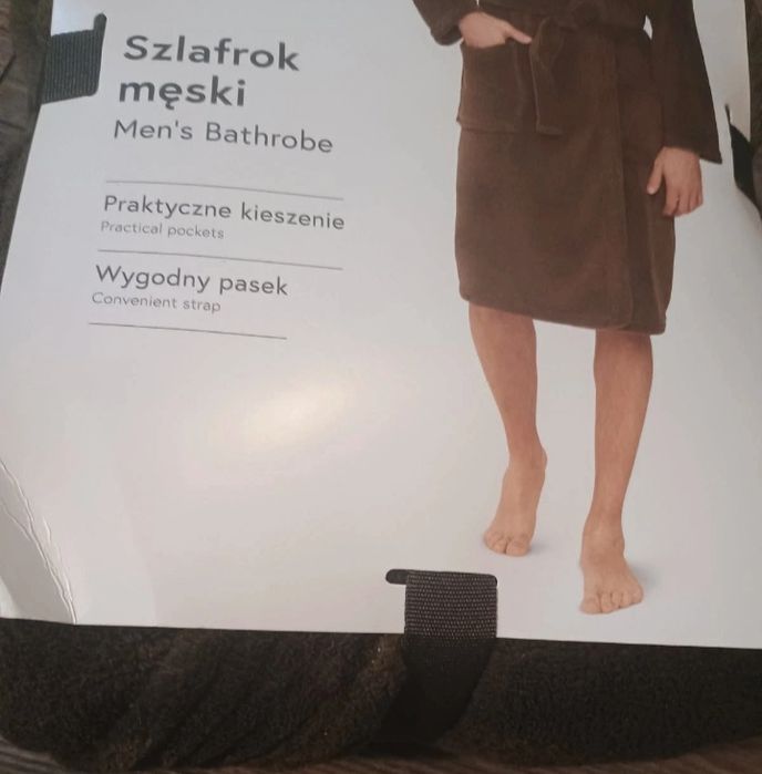 Nowy szlafrok męski XL/XXL