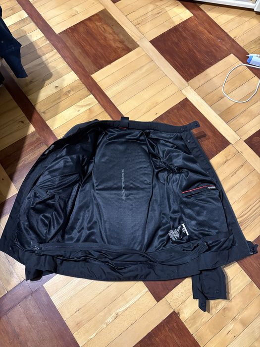 Мотокуртка alpinestars viper air v3 black L + захист на спину