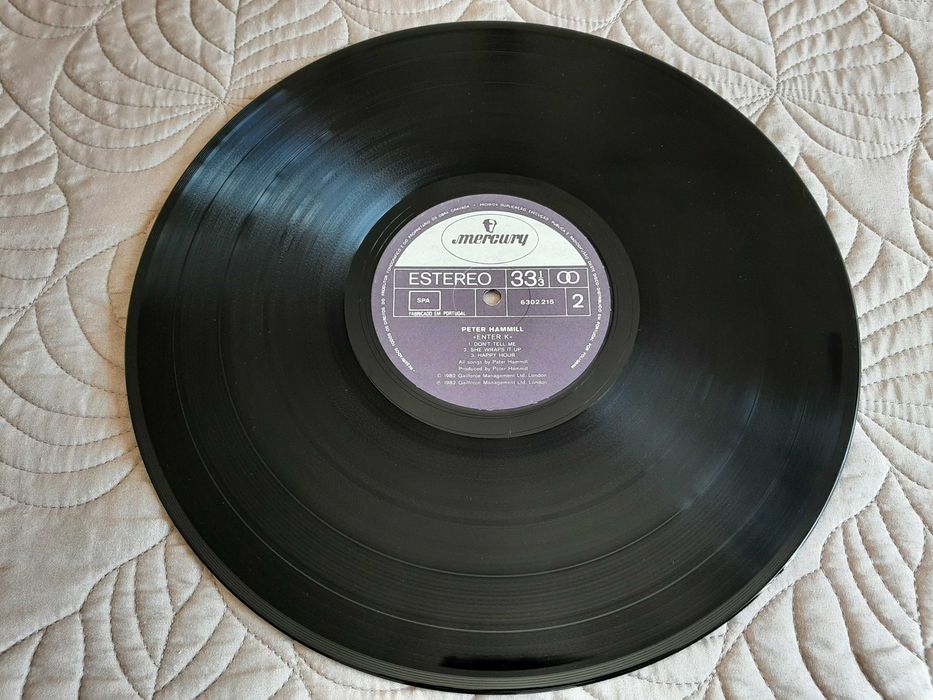 Peter Hammil - Enter K - Portugal - Vinil LP