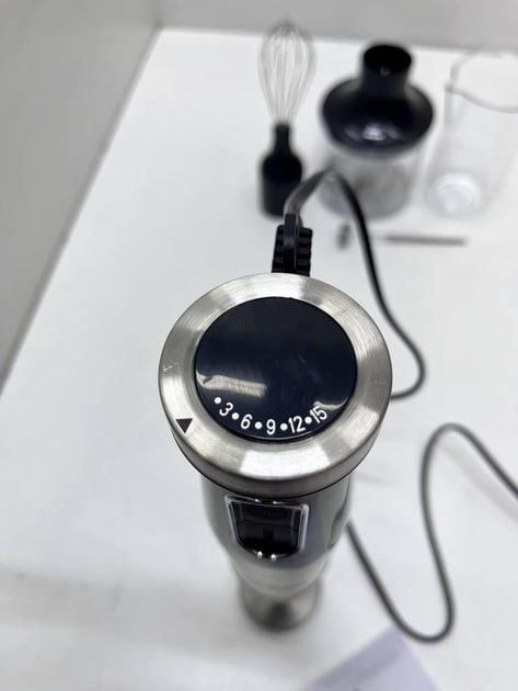 Блендер 5 в 1 на 1500 Вт! Ручний подрібнювач Zepline ZP-143 з чашею