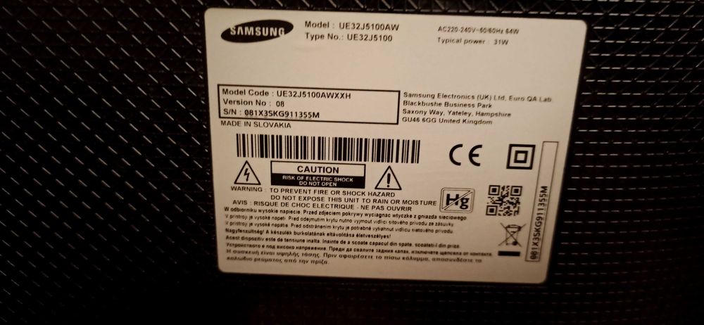 Samsung UE32J5100 Full HD DVB-T/C pilot