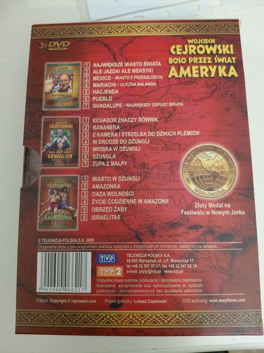 Boso przez świat DVD