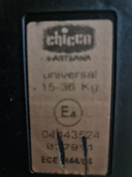 Cadeira auto Chicco grupo 2/3
