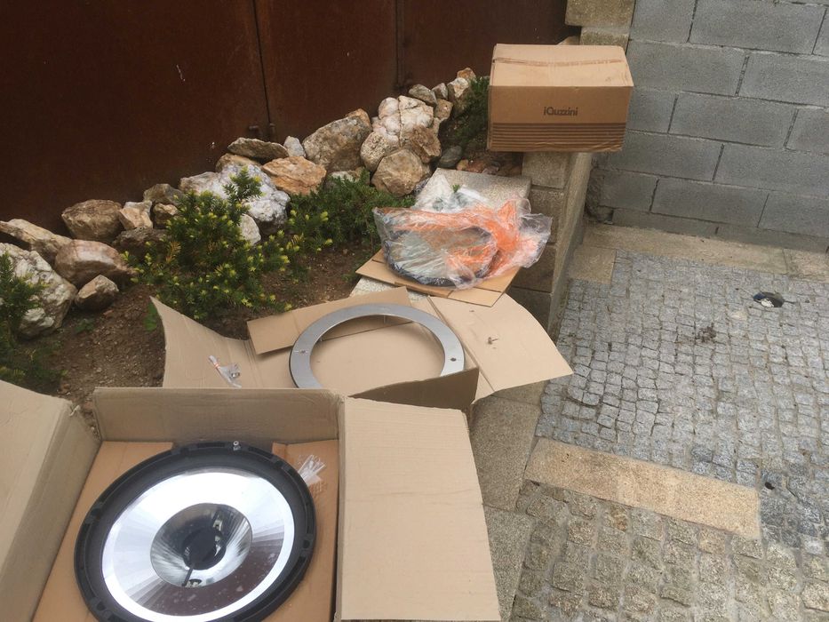 2 Holofotes iGuzzini B021 LIGH-UP.WALK PROF. (Novos)