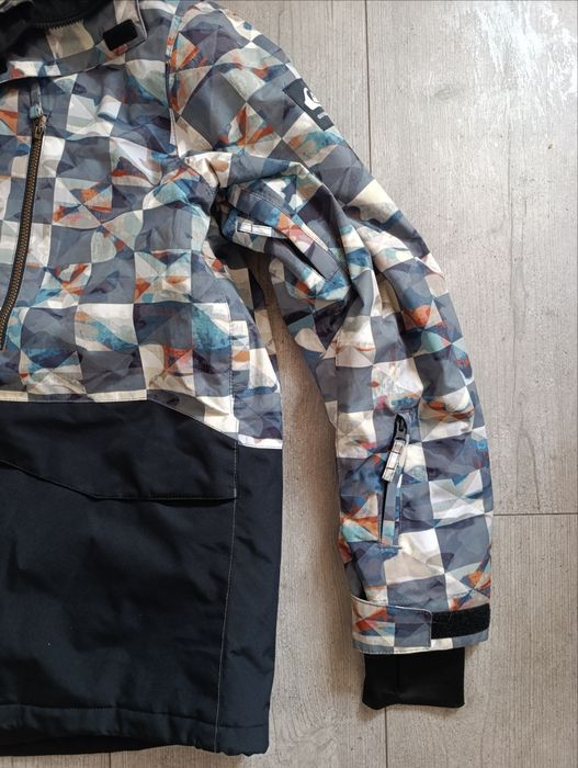 Męska kurtka snowboardowa Quiksilver Mission Printed Block