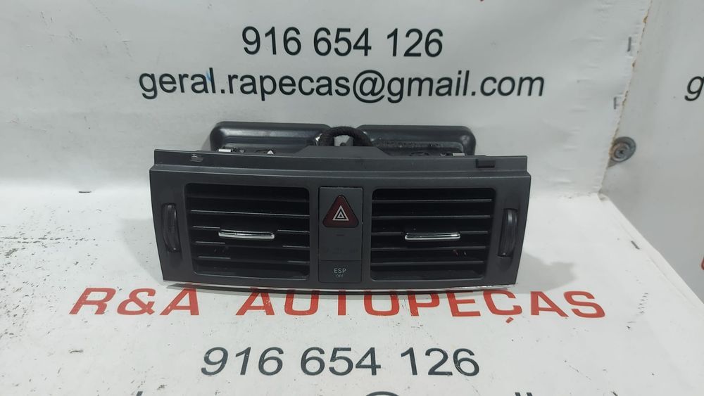 Difusor Saida de ar Central Mercedes Benz W204 Original
