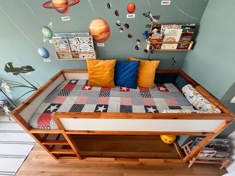 Łóżko dziecięce KURA IKEA