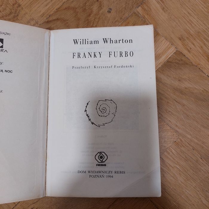 Franky Furbo William Wharton opis!