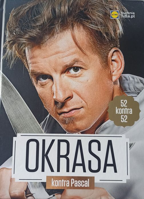 Książka z super przepisami mistrzów Okrasa i Pascal