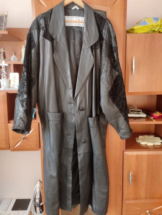 Płaszcz damski 100% skóra