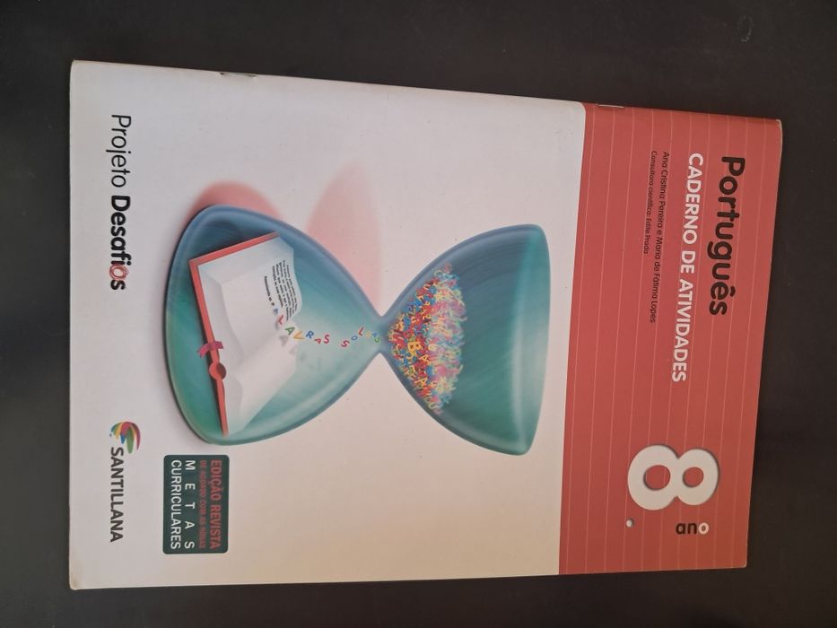 Livro de apoio a escrita / 8° ano/ Português/ Santillana