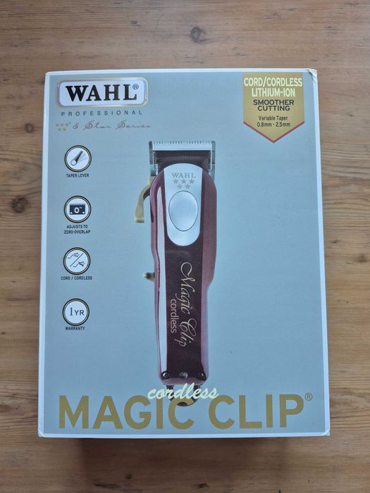Професійна машинка для стрижки WAHL MAGIC CLIP CORDLESS
