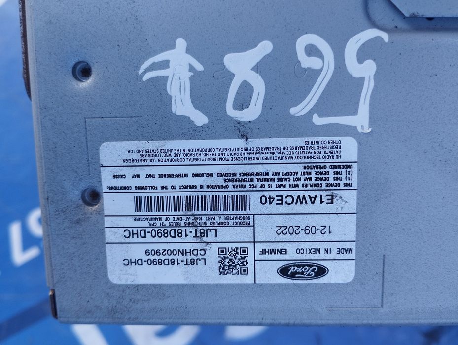 Радіомодуль Ford Mustang Mach-E Радиомодуль Форд Мустанг Разборка