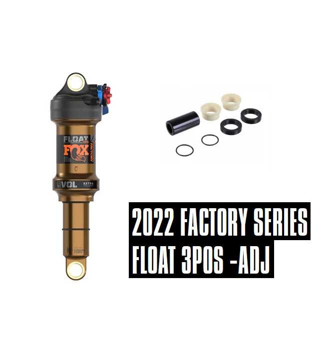 Damper FOX FLOAT Factory 3-Position EVOL DPS LV 190x45mm Kashima Coat