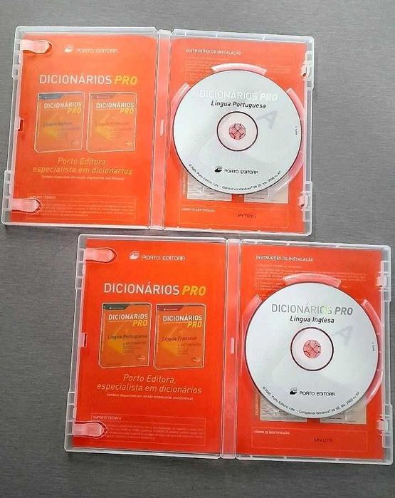 Dicionários em CD’s - Português e Inglês