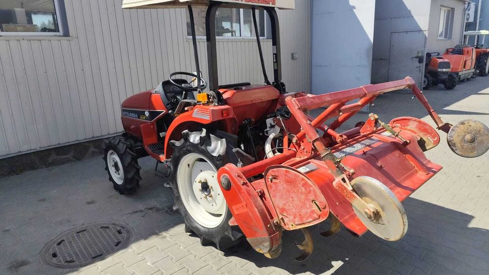 Traktorek z glebogryzarką Mitsubishi Mtx 245 4x4 24 km Rewers Wspomaga
