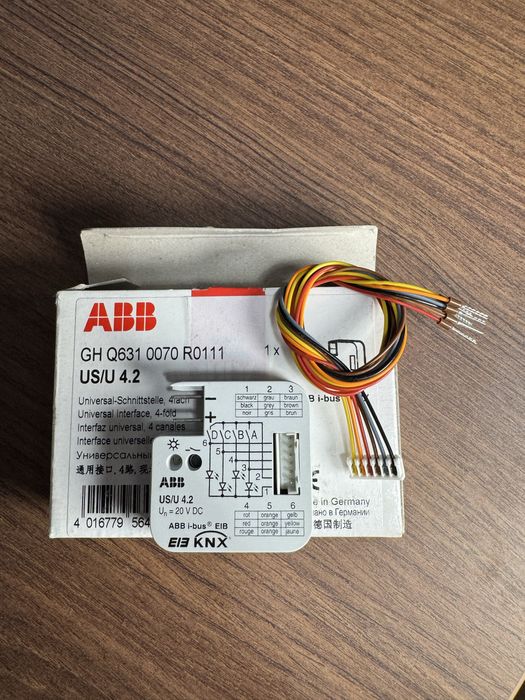 Material Domótica KNX ABB – Interfaces US/U 2.2 e 4.2 (novos)