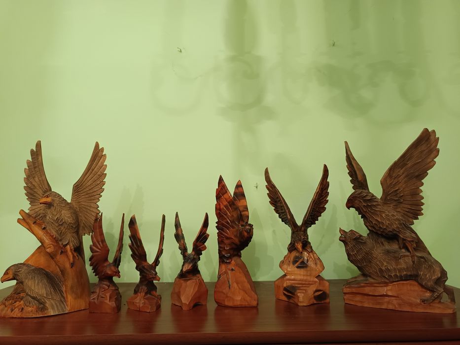 Orzeł rzeźba rękodzieło orły kolekcja
