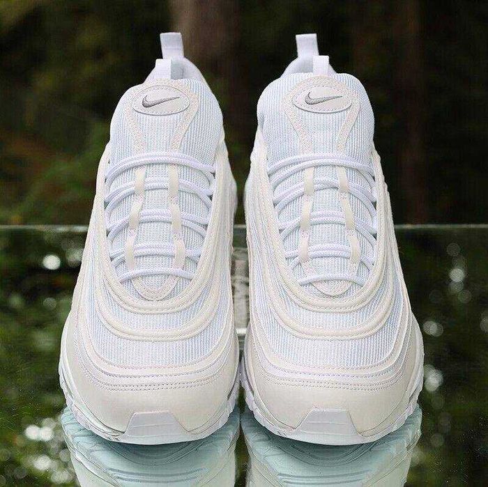 (БЕЗ ПЕРЕДОПЛАТИ)Nike Air Max 97 Triple White найк аір макс 97 білі