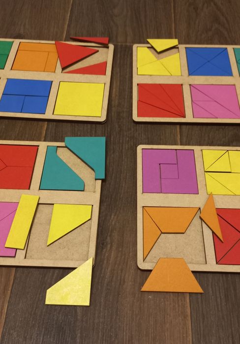 Сложи квадрат квадраты Никитина Нікітіна игрушка гра игра для ребенка