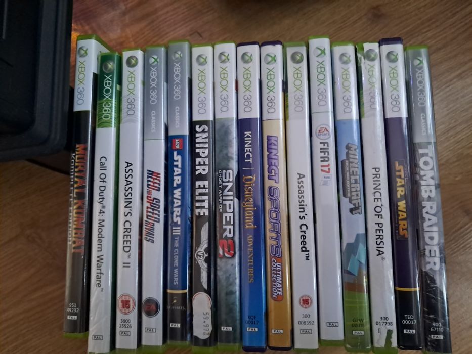Gry xbox 360 różne.