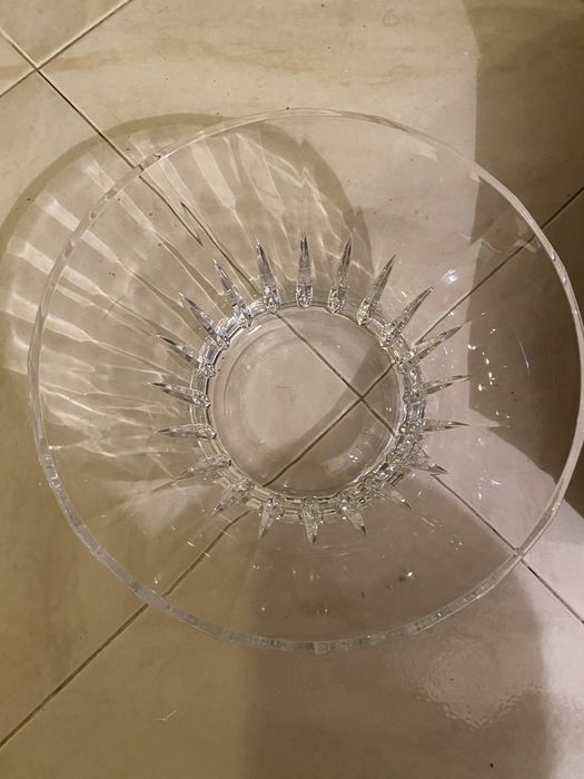 Taça Decorativa Recital em Vidro/Cristal