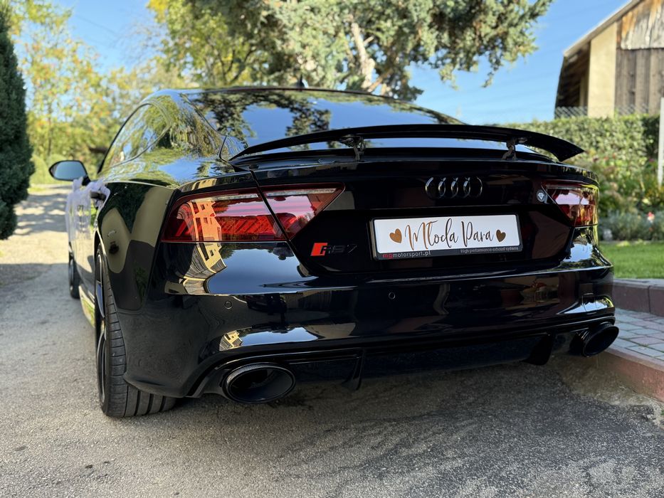 Audi RS7 700KM!!-samochód do ślubu! Wydech  MgMotorsport!