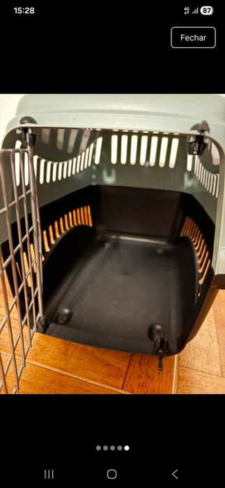 Transportadora de animal