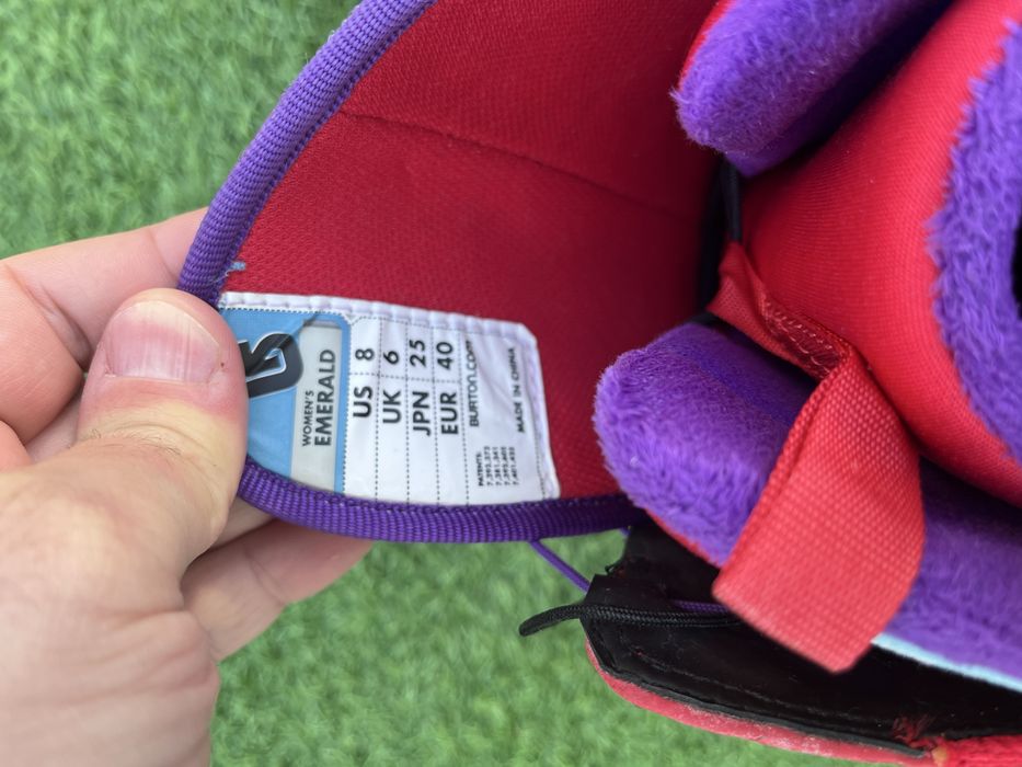BURTON botas e fixações snowboard