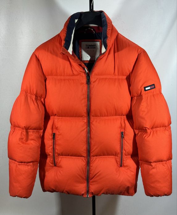Чоловічий дутий пуховик куртка пухова Tommy Hilfiger TNF Patagonia оригінал розмір M (90/10пух/перо)