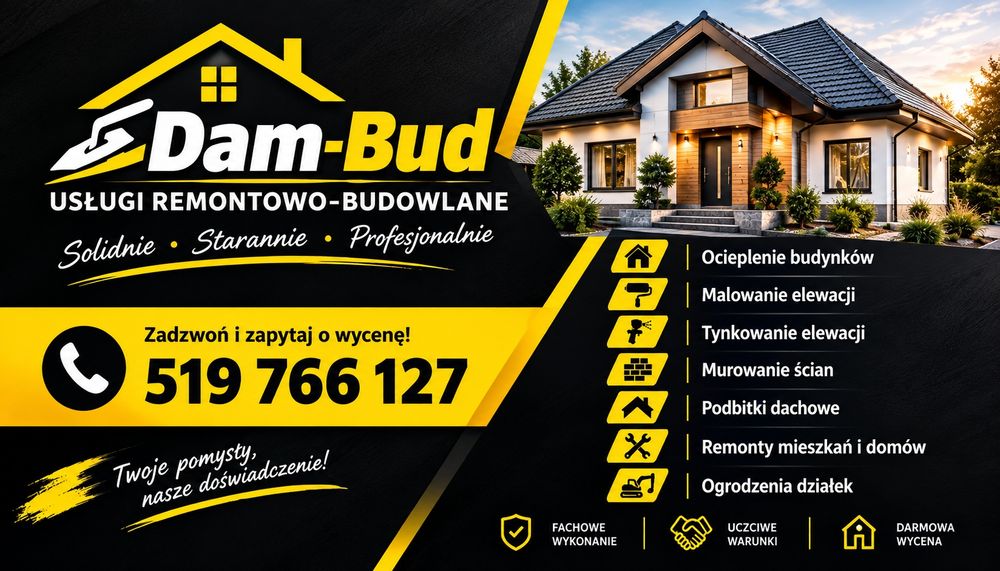 Usługi Remontowo-Budowlane Elewacje Budynków