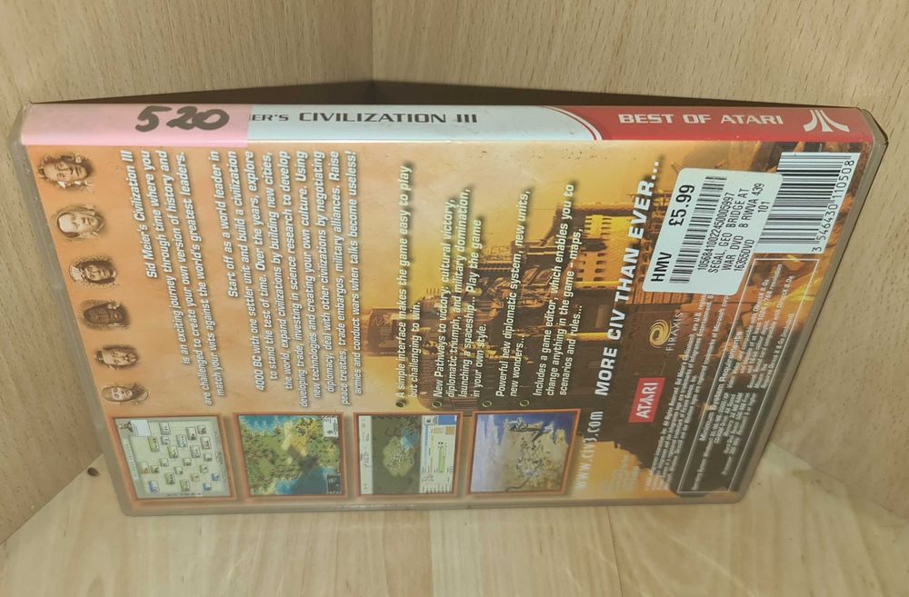 Sid Meier's Civilization III PC / ang / dst /