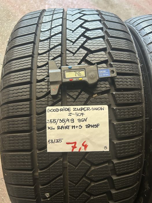 2x 255/35R19 96V GOODRIDE ZUPER SNOW Z-507 opony zimowe 2025r XL RANT M+S 3PMSF DEMO