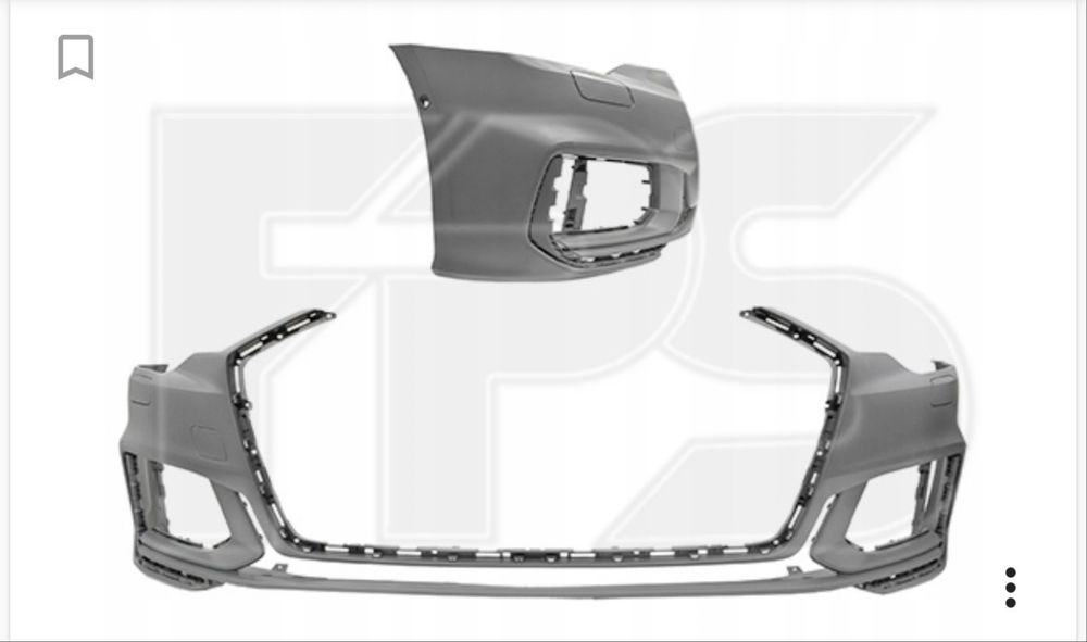 Бампер предній Audi A6 Ауді А6 C8