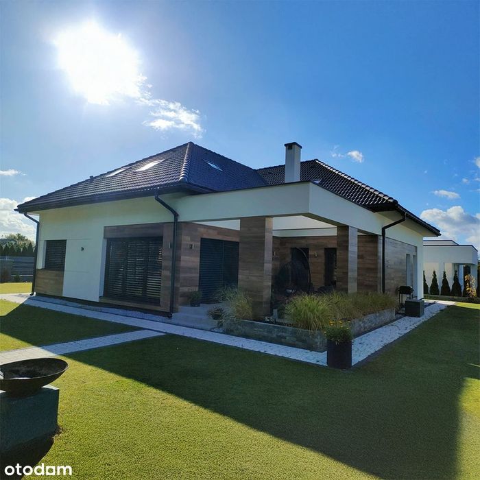 Piękny dom 222 m² na pięknej działce 2100 m² z prywatnym lasem