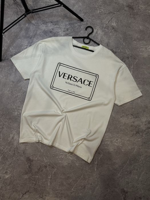 Коттоновая футболка Versace Оригінал | Нова
