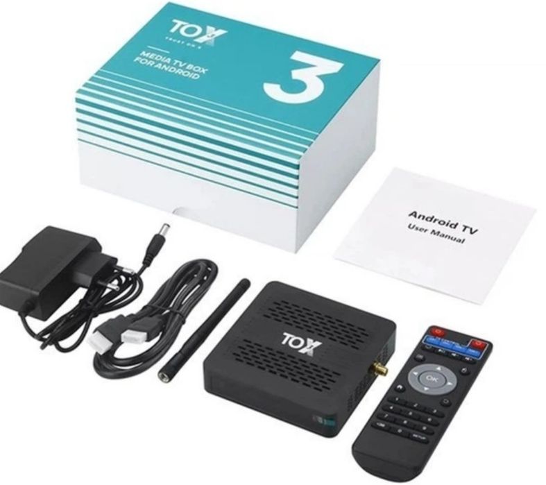 Smart TV Box X96max+ Amlogic S905 X3.