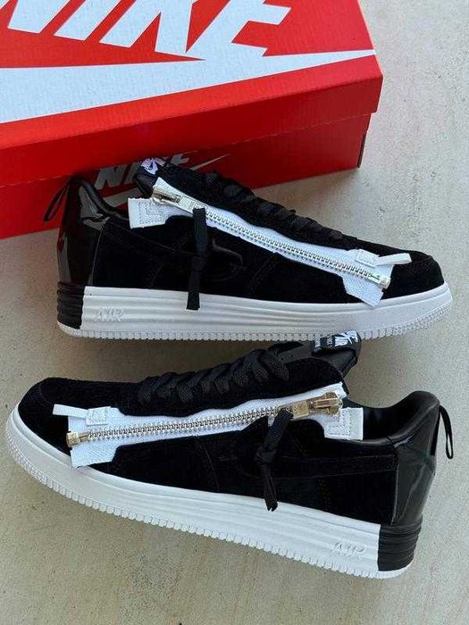 !БЕЗ Передплат! Nike Lunar Force 1 Low Acronym Black White